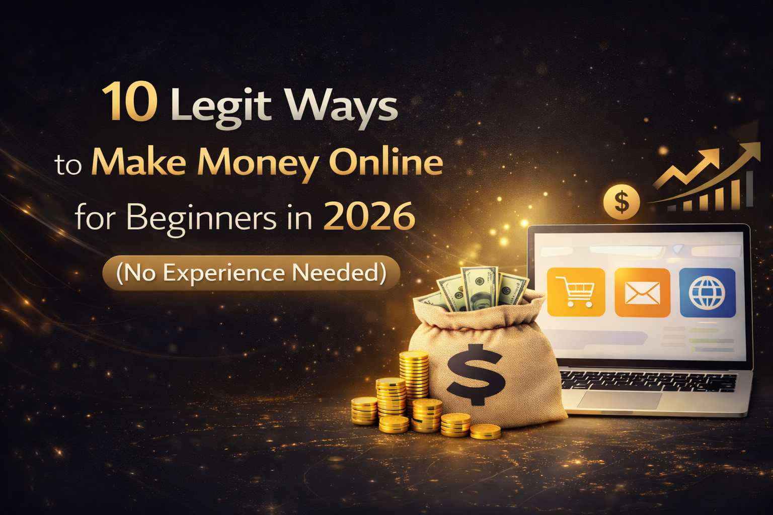 10 Legit Ways to Make Money Online for Beginners in 2026 (No Experience Needed)