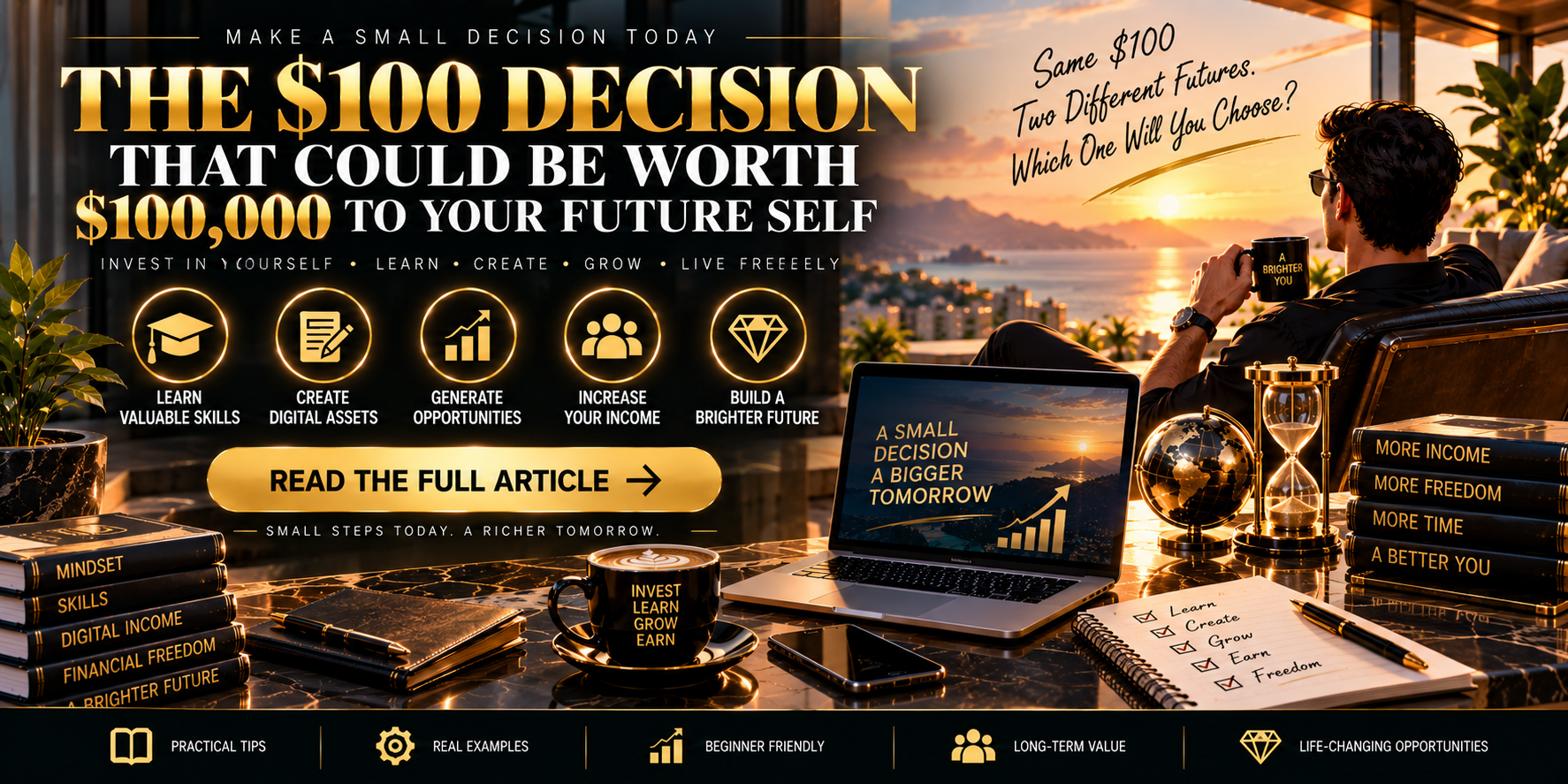 💸 The $100 Decision That Could Be Worth $100,000 to Your Future Self
